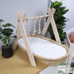 Fitted Sheet For Changing Basket Little Air Planes