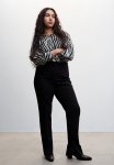 Plus Blouse Nina - Neutral
