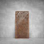 Laser Cut Screen - Design 064 - 1040 X 535 X 20 Rust Coat Indoor