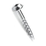 Kreg Zinc Pocket Hole Screws 32 Mm 1.25& 8 Coarse Thread Mx Loc 1200CT