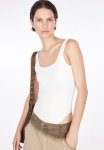 Low-back Thong Body - Cream