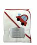 Baby Hooded Towel - Red Car