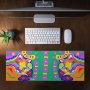 Ginger Cat Napping Desk Pad By Picatso Cats