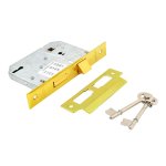 Sanlic Jaguar Lock Body – Brass – Sabs – 3