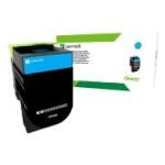 Lexmark 808XCE Cyan Extra High Yield Corporate Cartridge 4K