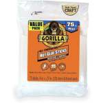 Gorilla Hot Glue Sticks 4 Inch MINI 75CT GHGM75