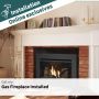 Installation: Gas Fireplace Installation