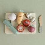 Cutting Vegetables Playset Wooden