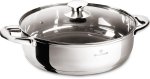 Shallow Pot With Lid 28CM Gourmet Line Pot With Lid 7 L Capacity