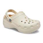 Classic Platform Lined Clog Womens - Bone W11