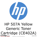 Hp 507A Yellow Compatible Laserjet Toner Cartridge CE402A