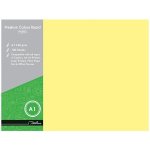 Project Board Pastel Yellow A1 160GSM Pack Of 100