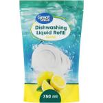 Dishwashing Liquid Refill 750 Ml