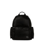 K ikon Puffy Nylon Backpack -black