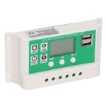 Solar Charge Controller 10A 12V 24V Pwm With Dual USB Port For Home