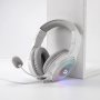 Redragon Over-ear Pandora USB Rgb Gaming Headset White - Bios Bois