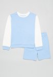 PoP Candy Sweatshirt & Sweatshort - Blue & White