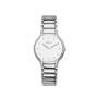 Acacie - Brace White Dial Stainless Steel Lds Watch V276LECISC