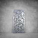 Wall Art D058 - 2000 X 1000 X 20 Indoor Matt Black Warm White