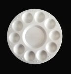 10 Well Round Palette 17CM