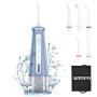 Water Flosser Cordless Dental Oral Irrigator With Diy 3 Modes 5 Jets 300ML IPX7 Waterproof Rechargeable Teeth Cleaner With Gravity Ball Design For Braces Care