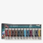 Irodori Gouache Paint Starter Set - Winter Set Of 12 15ML