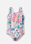 Cotton On Riley Ruffle One Piece - Ny Floral