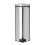 Brabantia Pedal Bin Newicon 30 Litre - Fingerprint Proof Matt Steel