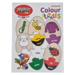 Wooden Puzzles Colors 40PC