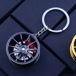 Brake 360 Rotating Car Keychain Pendant Creative Car Keychain Decoration A Unique Gift For Car Lovers
