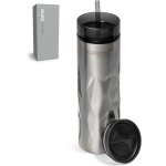 Serendipio Fire & Ice Stainless Steel & Plastic 2-IN-1 Tumbler 435ML