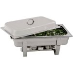 Rectangular S steel Chafing Dish 7.5L By Global