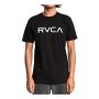 RVCA Big Ss Tee / Black White Logo