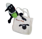 Shaun The Sheep Handbag Picnic Bag Travel Bag All Ages 40CM Tall Plush Toy