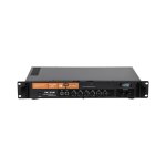 Hybrid PA150M Pa Amplifier 70V 100V Line Distribution 100 Watt Rmsclass D 2 MIC And 1 Line 2