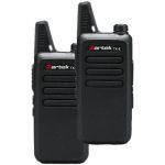 Zartek RA01-2 TX-8 Two Way Radio Twin Pack