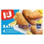 I&j Battercrisp Lemon Flavour & Black Pepper Battered Hake Fillet Portions 400G