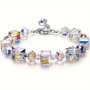 Northern Lights Crystal Bracelet - Perfect Romantic Gift For Women On Valentine's Day Anniversary Or Birthday