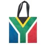 Big Blue Sa Icons Reusable Shoppers - Sa Flag