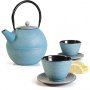 Oriental Cast Iron Tetsubin Infuser Teapot Set - Soho 1L