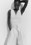 Draped Top - White