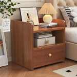 Bedside Bedroom Home Bedside Small Cabinet Locker - Ancient Sandalwood