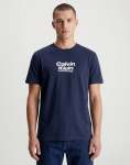 Calvin Klein 30S Jeans Graphic Navy T-Shirt - XXL Blue