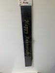 Happy Anniversary Sash Black And Gold