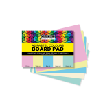 A2 Board Pad 20 Sheet Pastel Assrt
