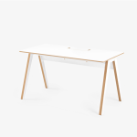 Studio Desk For Home Office - Matt White