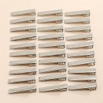 30 50PCS Minimalist Alligator Hair Clip - Stylish And Durable Hair Accessory For Diy Barrettes And Styling