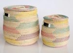 Multi-colored Basket Lid