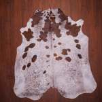 As Grade Nguni Hide 632 Tricolor L - Large Tricolor Speckled