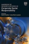 Handbook Of Research Methods In Corporate Social Responsibility Hardcover